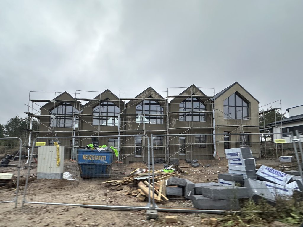 Vaišelgos g. 31 (Vaišelgos g. 31) - Row housing - construction photos