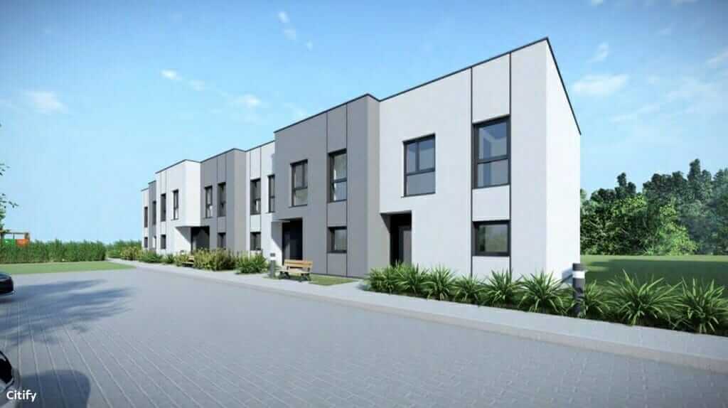 Varnės namai 3 etapas (Varnės g. 9) - Row housing - visualization