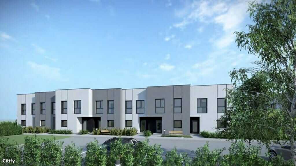 Varnės namai 3 etapas (Varnės g. 9) - Row housing - visualization