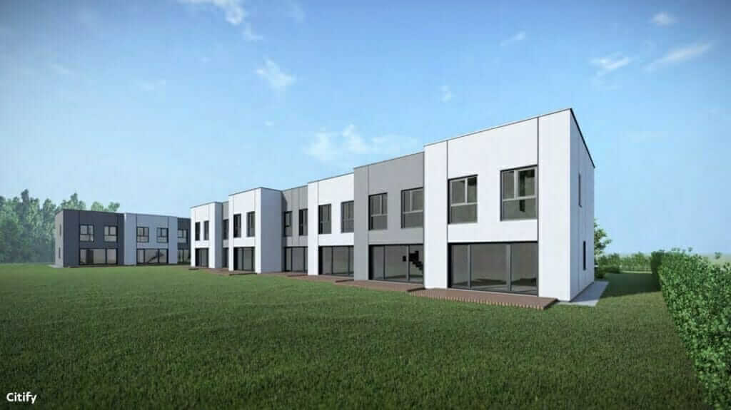 Varnės namai 3 etapas (Varnės g. 9) - Row housing - visualization