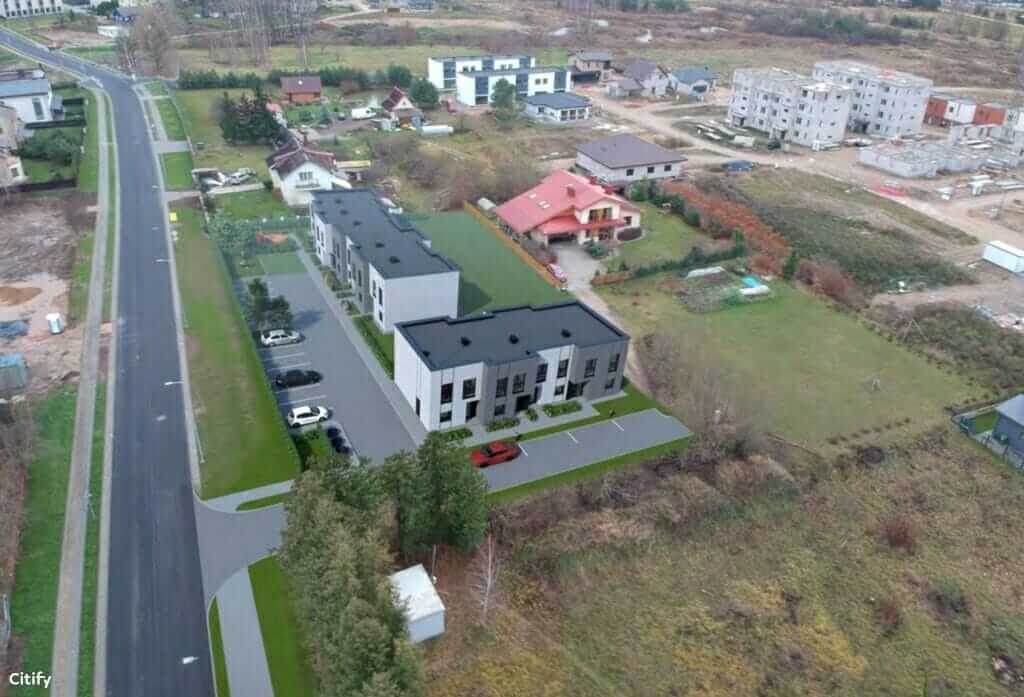 Varnės namai 3 etapas (Varnės g. 9) - Row housing - visualization