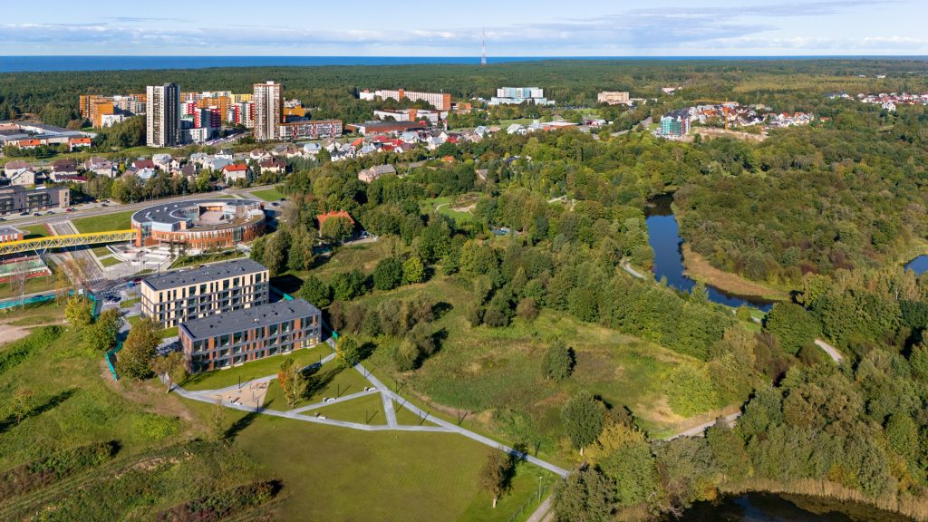 Danės Krantas 1 etapas (A, B) (Senvagės g. 3) - Multi apartment - construction photos