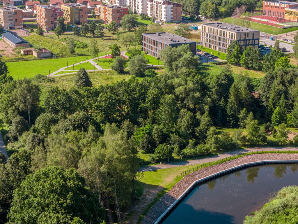 Danės Krantas 1 etapas (A, B) (Senvagės g. 3) - Multi apartment - construction photos