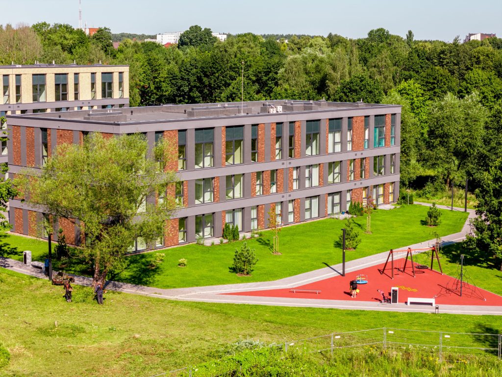 Danės Krantas 1 etapas (A, B) (Senvagės g. 3) - Multi apartment - construction photos