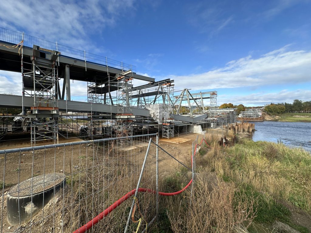 Nemuno salos tiltas (2) (Nemuno salos parkas) - Bridge - construction photos