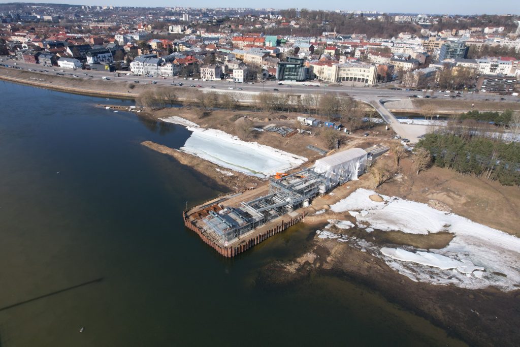 Nemuno salos tiltas (2) (Nemuno salos parkas) - Bridge - construction photos