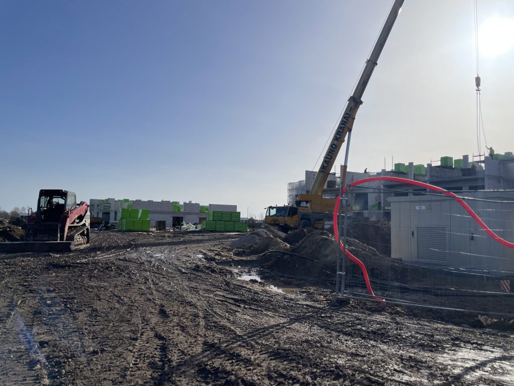 Namučiai 6 etapas (2C ir 2D namai) (Versmės g. 36) - Daugiabutis - statybų nuotraukos