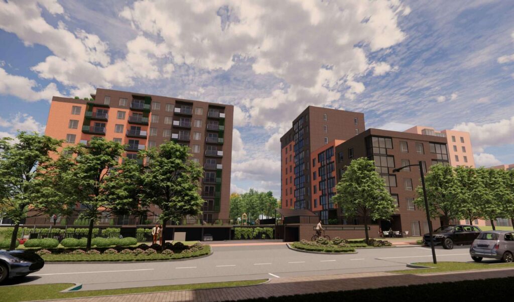 Arkada 3 etapas Grigalaukio g. 15 (Grigalaukio g. 15) - Multi apartment - visualization