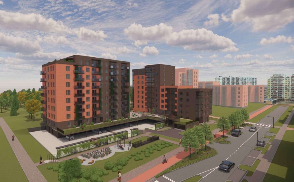 Arkada 3 etapas Grigalaukio g. 15 (Grigalaukio g. 15) - Multi apartment - visualization