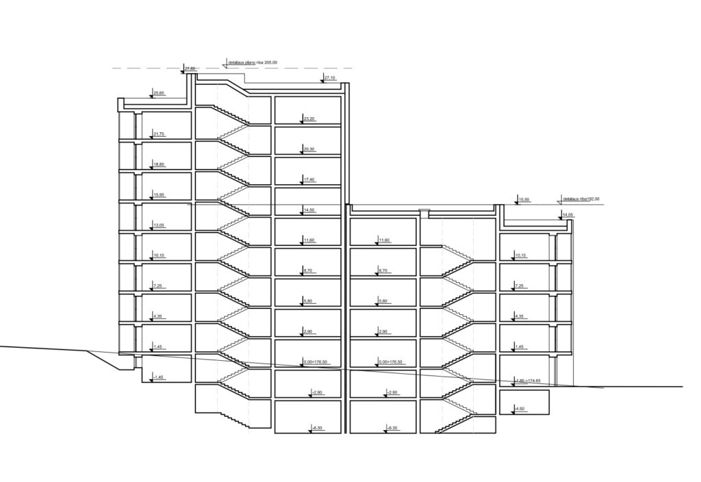 Arkada 3 etapas Grigalaukio g. 15 (Grigalaukio g. 15) - Multi apartment - visualization