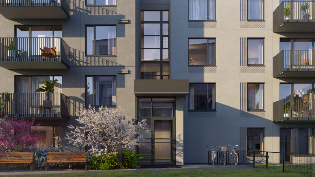 Dreiliņu priedes (Baltinavas iela 17) - Multi apartment - visualization