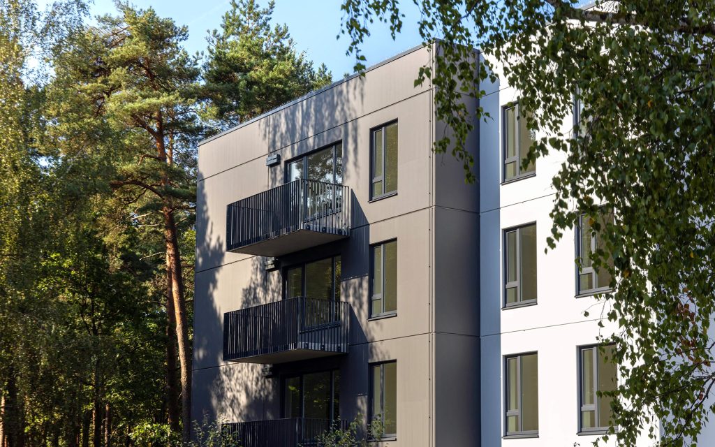 Dreiliņu priedes (Baltinavas iela 17) - Multi apartment - construction photos