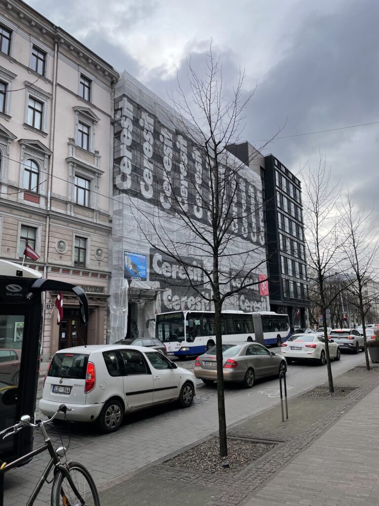 Palazzo Italia (Krišjāņa Barona iela 2) - Büroohoone, Kaubanduskeskus - ehituse fotod