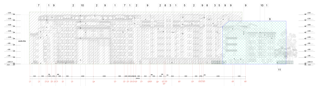 Ganu iela 5 (Ganu iela 5) - Multi apartment, Other commercial, Primary and secondary education - visualization