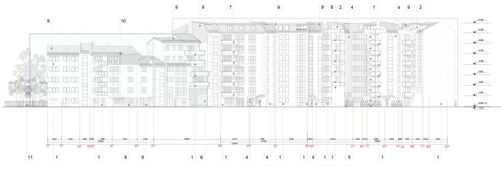 Ganu iela 5 (Ganu iela 5) - Multi apartment, Other commercial, Primary and secondary education - visualization