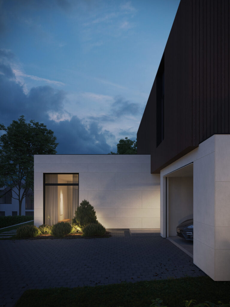 HALSO (Lukšinės g. 26, 28, 32, 34, Ašmenėlės g. 44) - Private house community - visualization