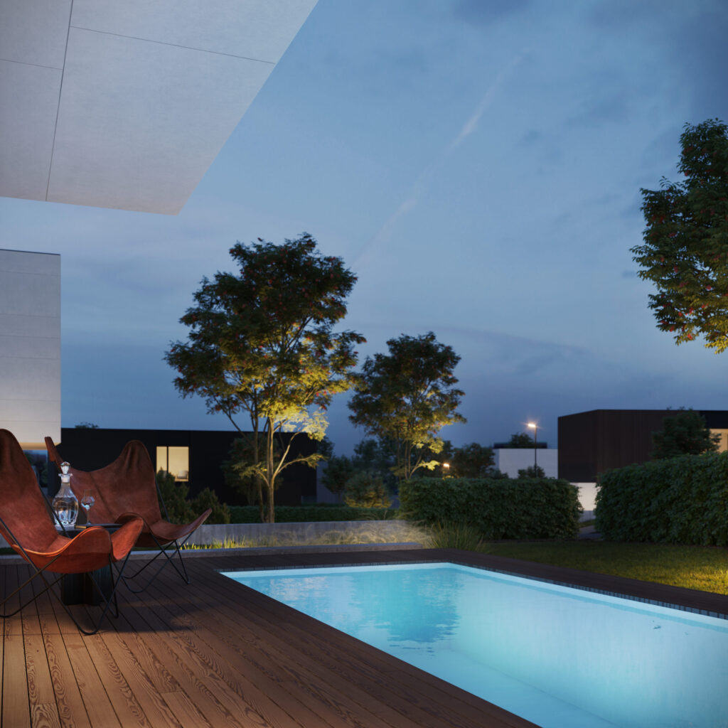 HALSO (Lukšinės g. 26, 28, 32, 34, Ašmenėlės g. 44) - Private house community - visualization