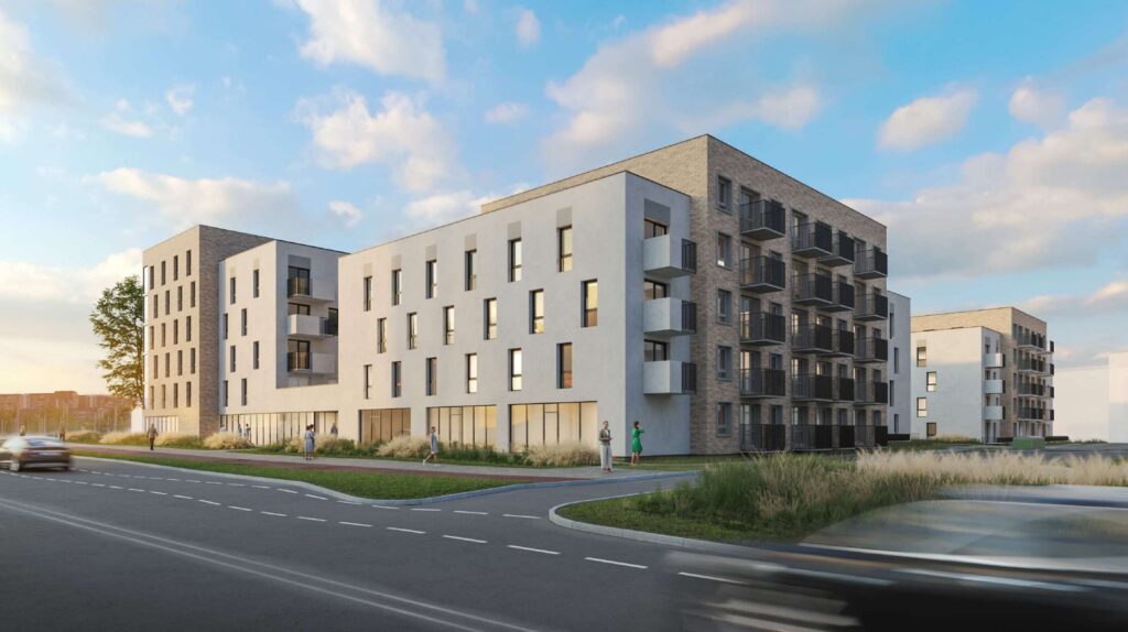 Justiniškių g. 154 1 etapas (Justiniškių g. 154) - Multi apartment - visualization