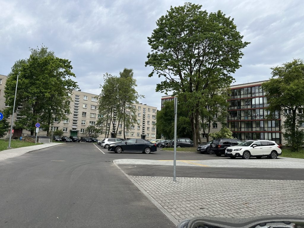 Kauno g. 13, 15, 17, 19, 23, 23A, 25 kiemai (Kauno g. 13, 15, 17, 19, 23, 23A, 25) - Road - construction photos