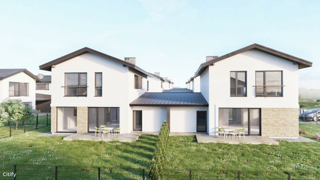 Klevinė (Šaltalankių g. 1, 3, 5, 7, 9, 11, Žvaigždžių g. 1, 2, 3, 4, 5, 6, 7, 8, 9) - Row housing - visualization