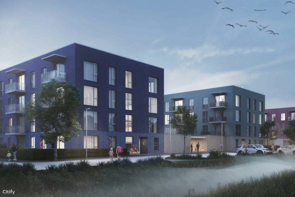 Mārupes dārzs (Lielā iela 45, Mārupe) - Korterelamu - visuaalne