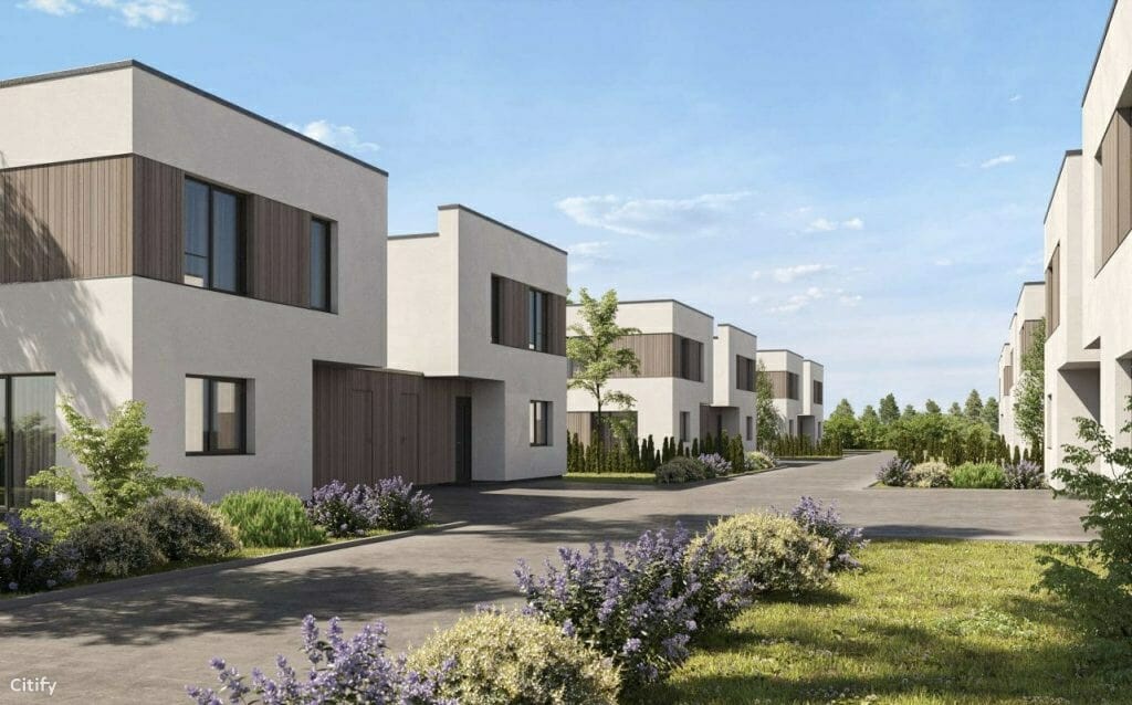 Lubinų g. 65, 67, 69, 71, 73, 75 (Lubinų g. 65, 67, 69, 71, 73, 75) - Row housing - visualization