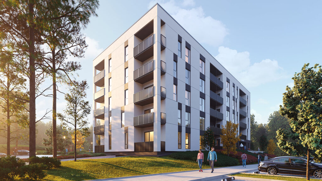 GyvenkiM29 (M. Mažvydo g. 29) - Multi apartment - visualization