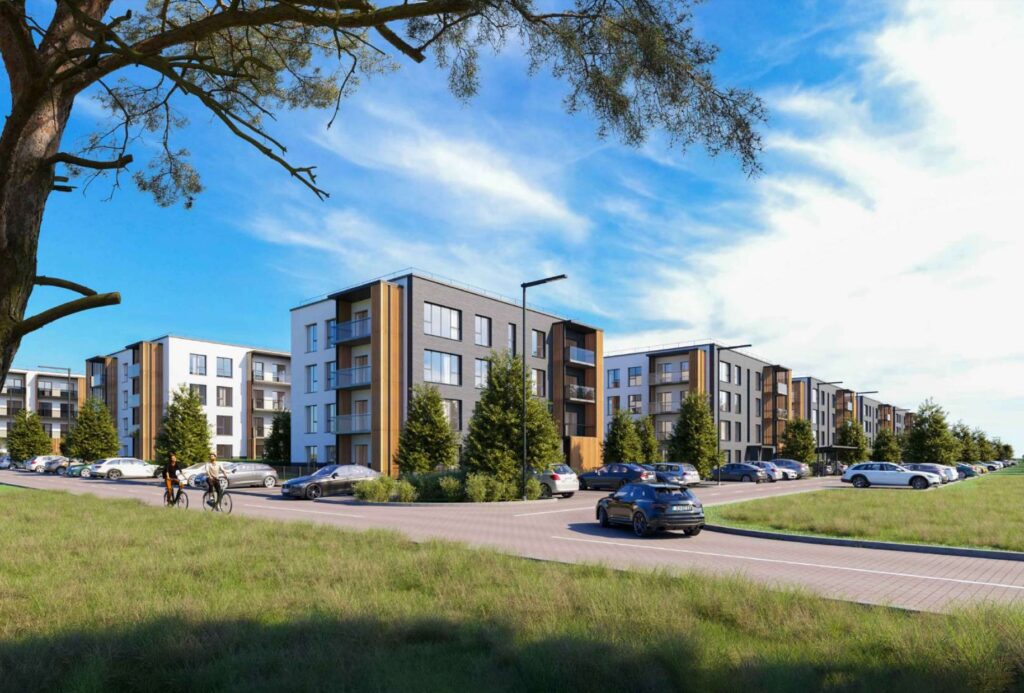 Naujosios Santariškės 5 etapas (Santariškių g. 84) - Multi apartment - visualization