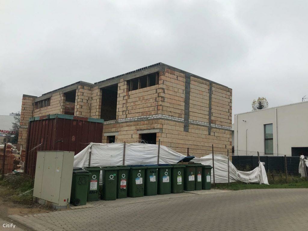 Partizanų g. 81 (Partizanų g. 81) - Row housing - construction photos