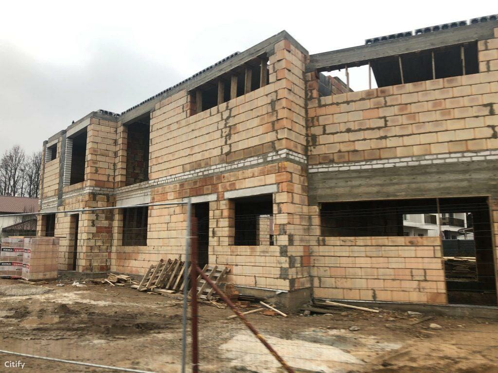 Partizanų g. 81 (Partizanų g. 81) - Row housing - construction photos