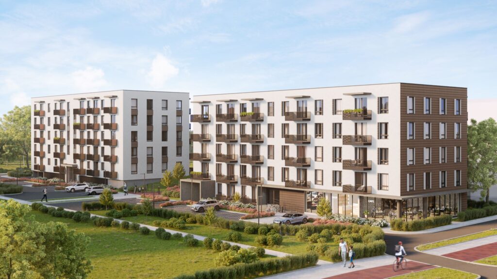 City Stories 1 etapas (A namas) (Pavilnionių g. 32) - Multi apartment - visualization