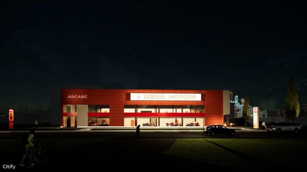 Pildas iela 41 (Pildas iela 41) - Automobilių centras - vizualizacija