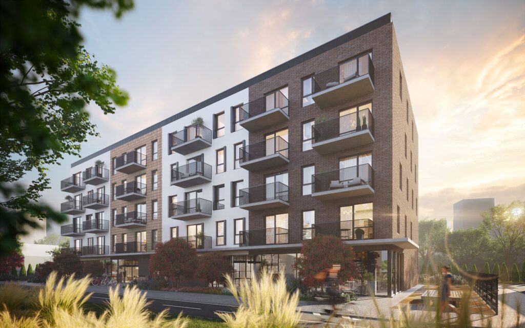 Šnipiškių perspektyvos 2 etapas (Šatrijos g. 7) - Multi apartment - visualization