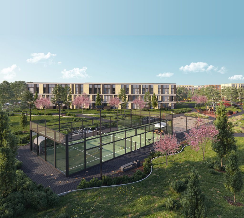 Danės Krantas 1 etapas (A, B) (Senvagės g. 3) - Multi apartment - visualization