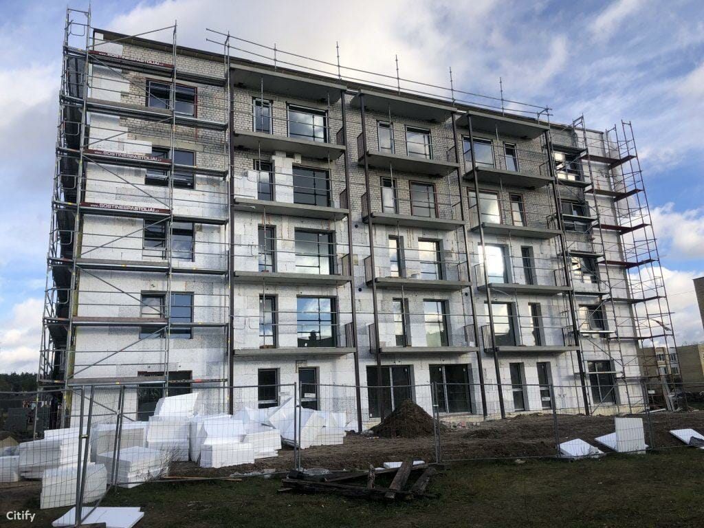 Statybininkų g. 12A (Statybininkų g. 12A) - Multi apartment - construction photos