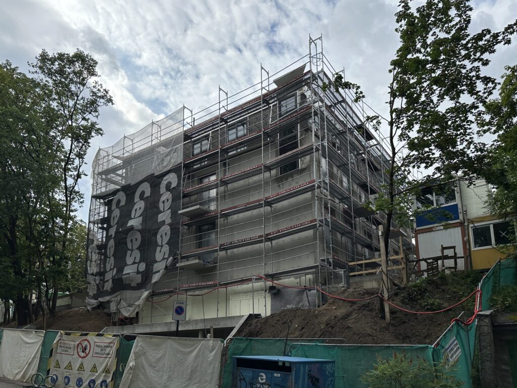 Antakalnio g. 14 (Antakalnio g. 14) - Multi apartment - construction photos