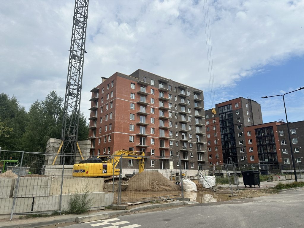Arkada 3 etapas Grigalaukio g. 15 (Grigalaukio g. 15) - Multi apartment - construction photos