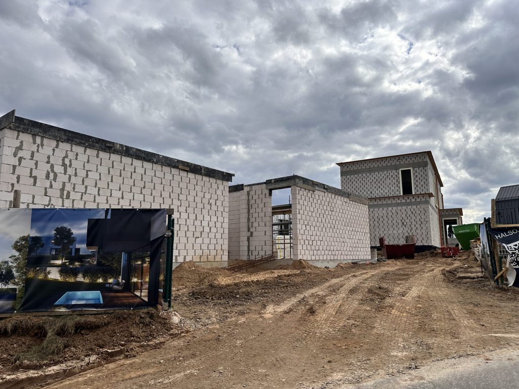 HALSO (Lukšinės g. 26, 28, 32, 34, Ašmenėlės g. 44) - Private house community - construction photos