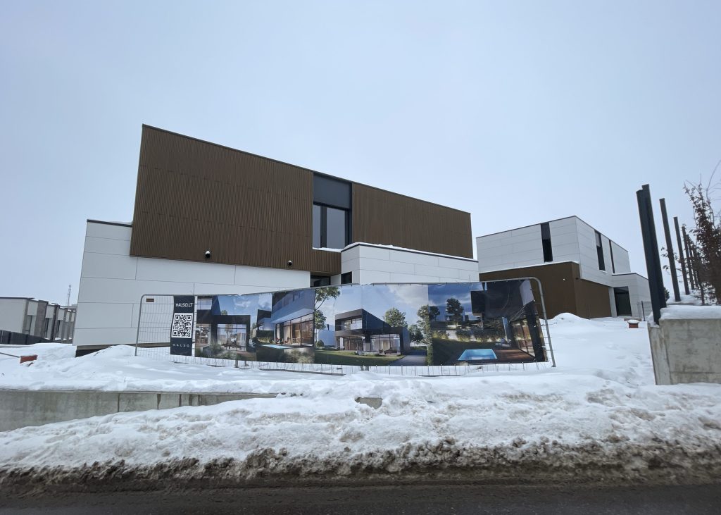 HALSO (Lukšinės g. 26, 28, 32, 34, Ašmenėlės g. 44) - Private house community - construction photos