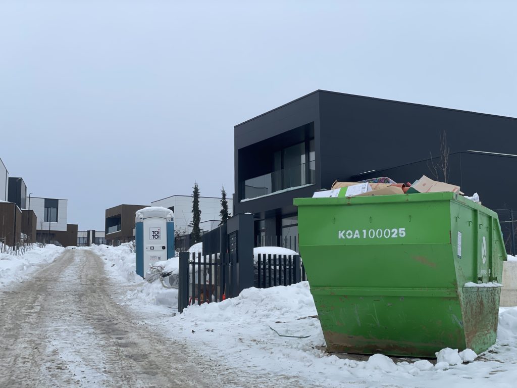 HALSO (Lukšinės g. 26, 28, 32, 34, Ašmenėlės g. 44) - Private house community - construction photos