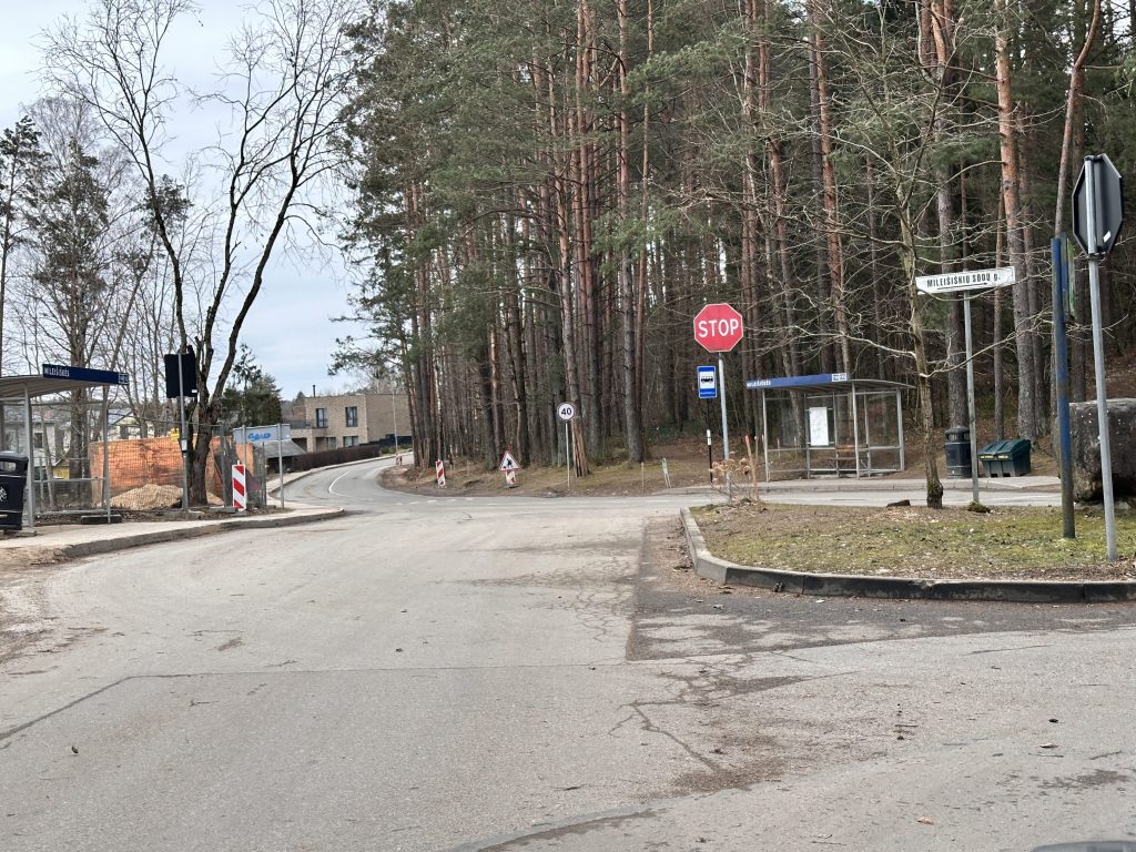 Mileišiškių ir Šatrijos Raganos g. žiedas (Mileišiškių g., Šatrijos Raganos g.) - Iela - būvdarbu attēli