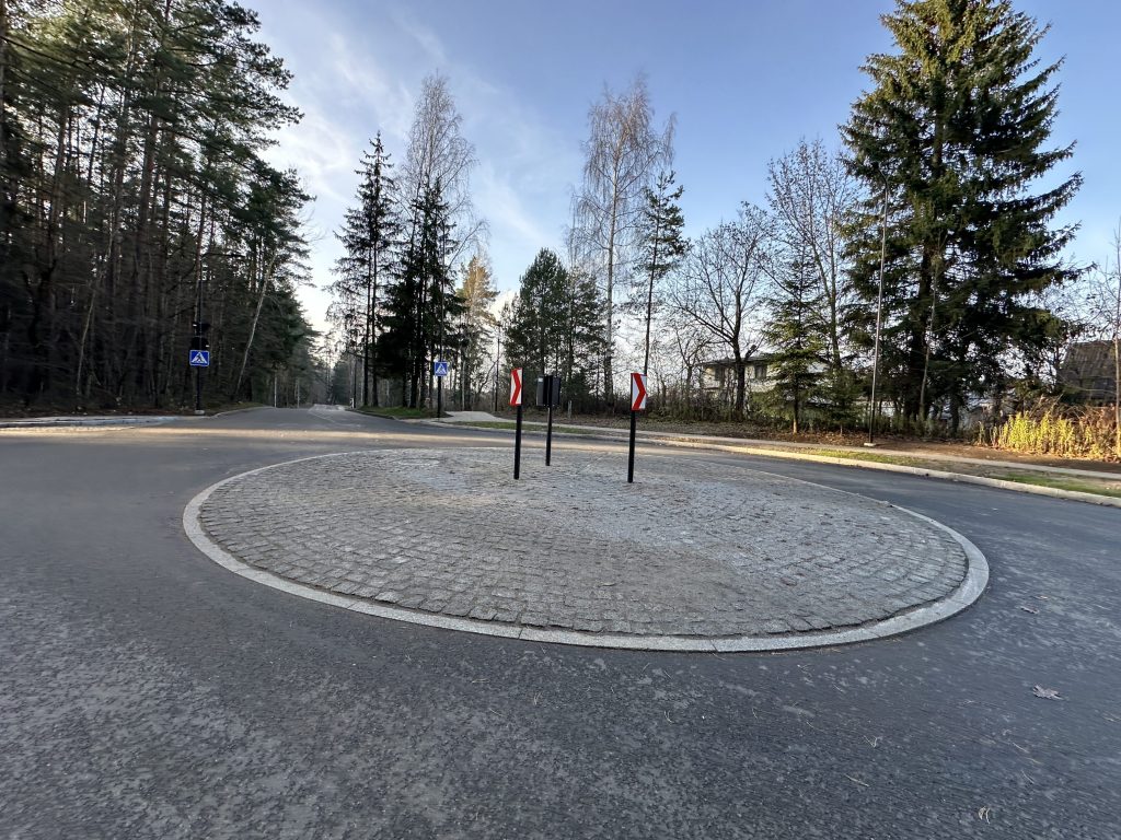 Mileišiškių ir Šatrijos Raganos g. žiedas (Mileišiškių g., Šatrijos Raganos g.) - Iela - būvdarbu attēli