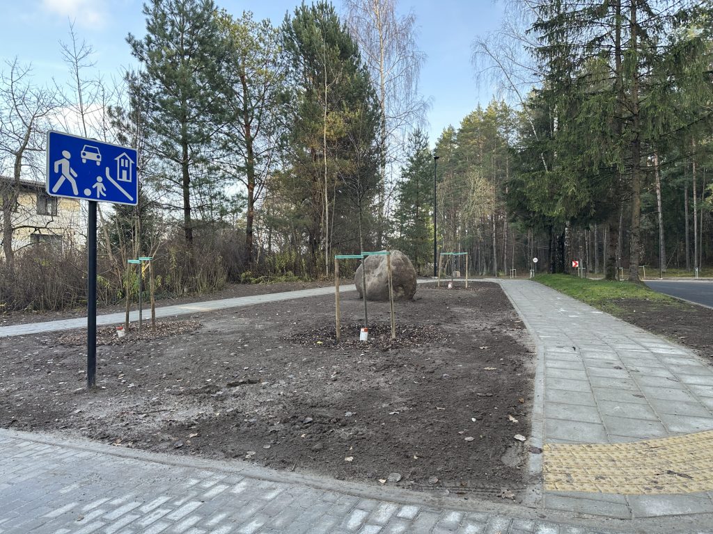 Mileišiškių ir Šatrijos Raganos g. žiedas (Mileišiškių g., Šatrijos Raganos g.) - Iela - būvdarbu attēli
