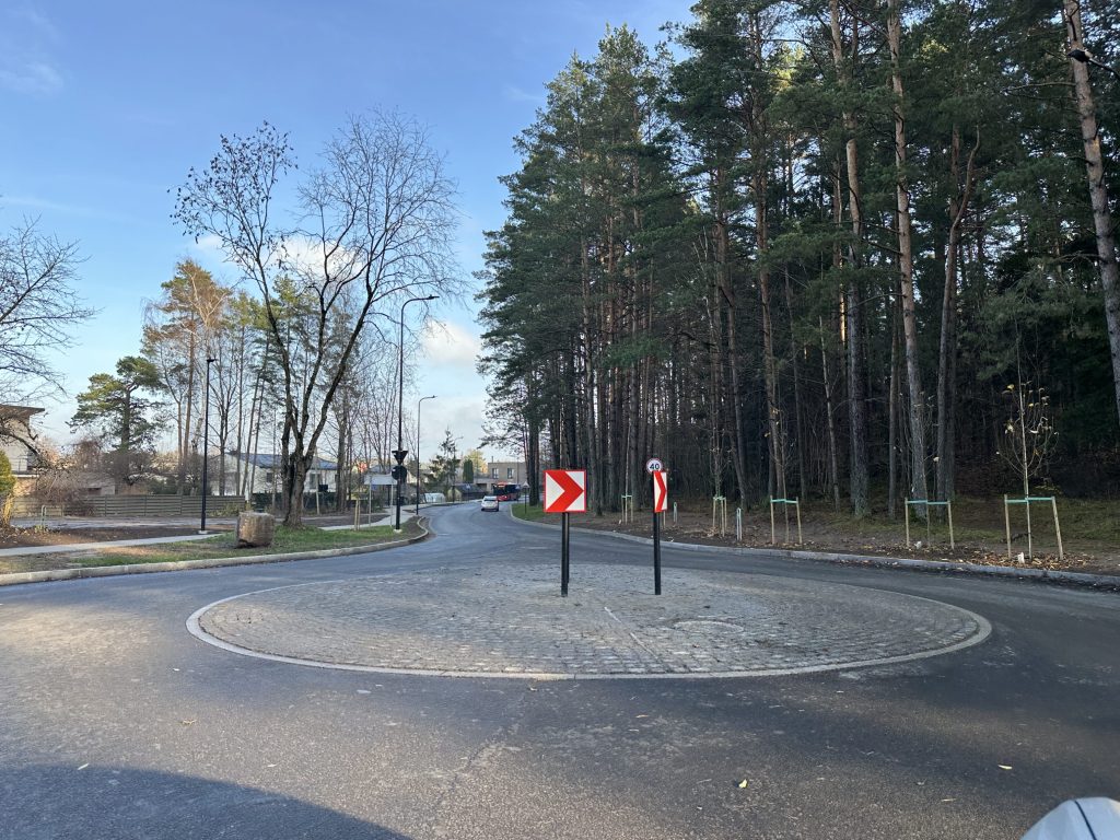 Mileišiškių ir Šatrijos Raganos g. žiedas (Mileišiškių g., Šatrijos Raganos g.) - Iela - būvdarbu attēli