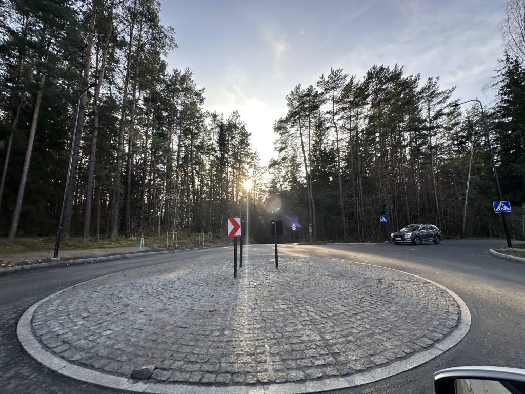 Mileišiškių ir Šatrijos Raganos g. žiedas (Mileišiškių g., Šatrijos Raganos g.) - Iela - būvdarbu attēli