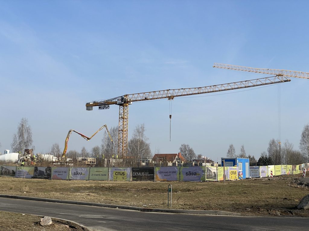 CITUS Sãva 1 etapas (Mykolo Lietuvio g. 14) - Multi apartment - construction photos
