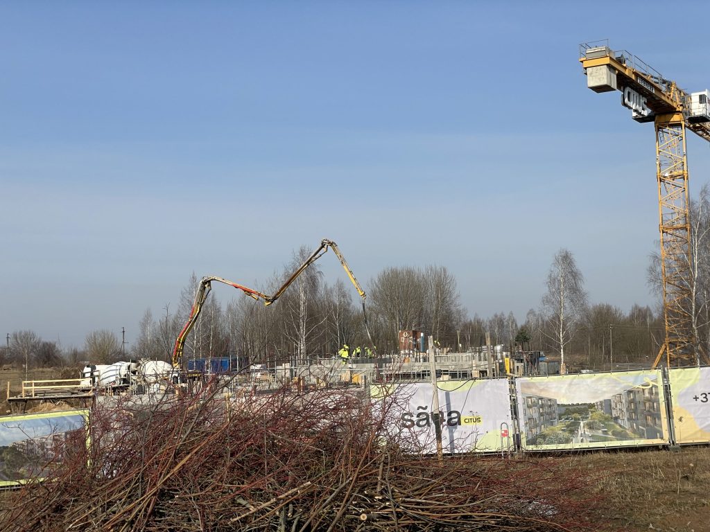 CITUS Sãva 1 etapas (Mykolo Lietuvio g. 14) - Multi apartment - construction photos