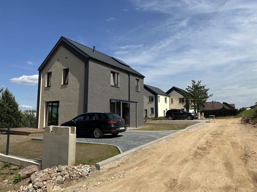 Nakvišų g. 25, 27, 29 (Nakvišų g. 25, 27, 29) - Row housing - construction photos