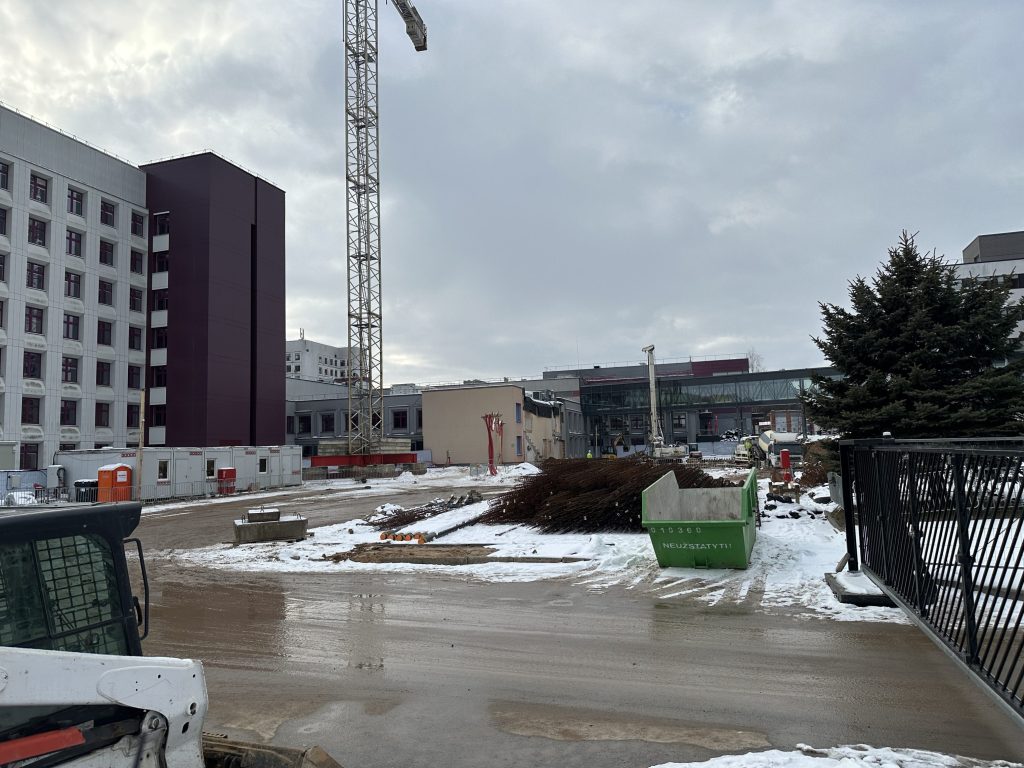 Santaros klinikų biobanko, ląstelių terapijos ir gamybos centras (Santariškių g. 2) - Health center, Other healthcare - construction photos
