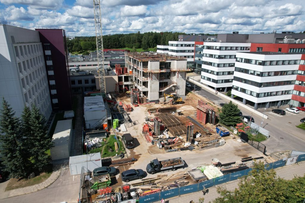Santaros klinikų biobanko, ląstelių terapijos ir gamybos centras (Santariškių g. 2) - Health center, Other healthcare - construction photos